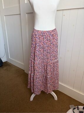 Floral Maxi Skirt